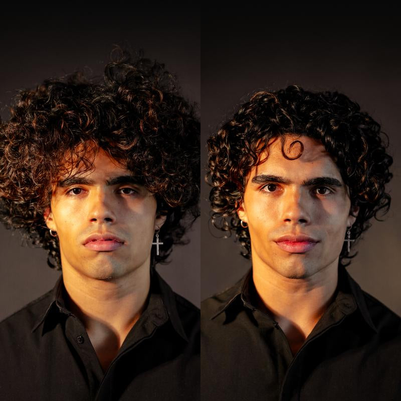 BASED Curly Duo: Premium Non-Toxic Curl Cream & Leave-In Conditioner Bundle - Defines Curls, Controls Frizz, Medium Hold with Agave & Silk Protein, Instant Hydration & Nourishment, No Harmful Chemicals
