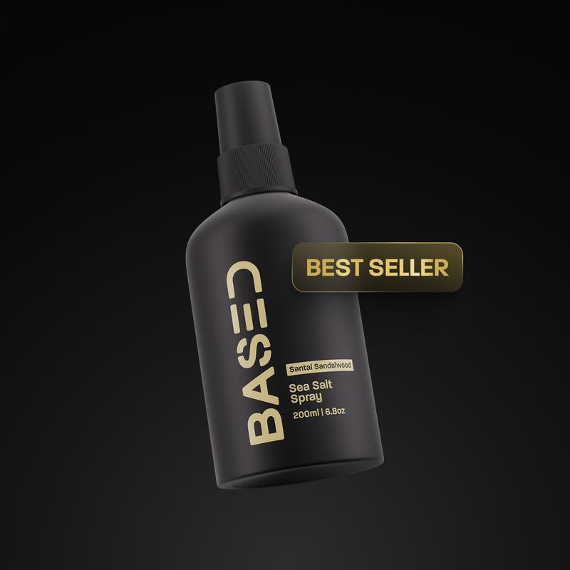 BASED Sea Salt Spray | Instant Volume & Texture | Infused with Kelp Extract & Vitamin B5 | Simple, Effective, BASED.