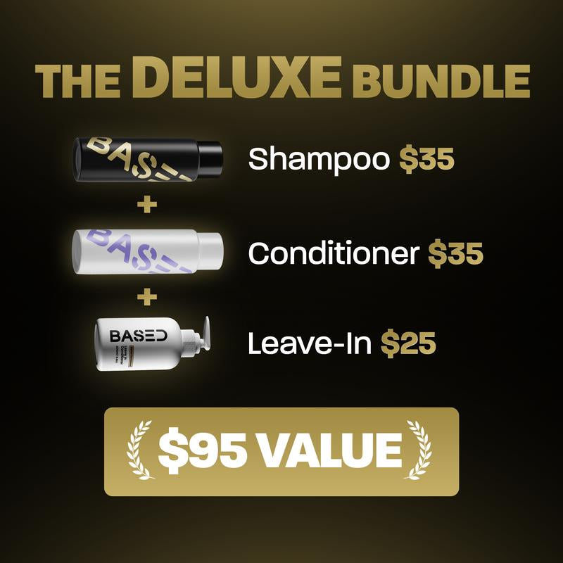 BASED Leave-In Conditioner | Instant Hydration & Anti-Frizz | Simple, Effective, BASED.