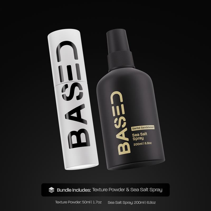 BASED Hair Texture Powder | Instant Volume & Texture | Lightweight, Matte Finish | Simple, Effective, BASED.