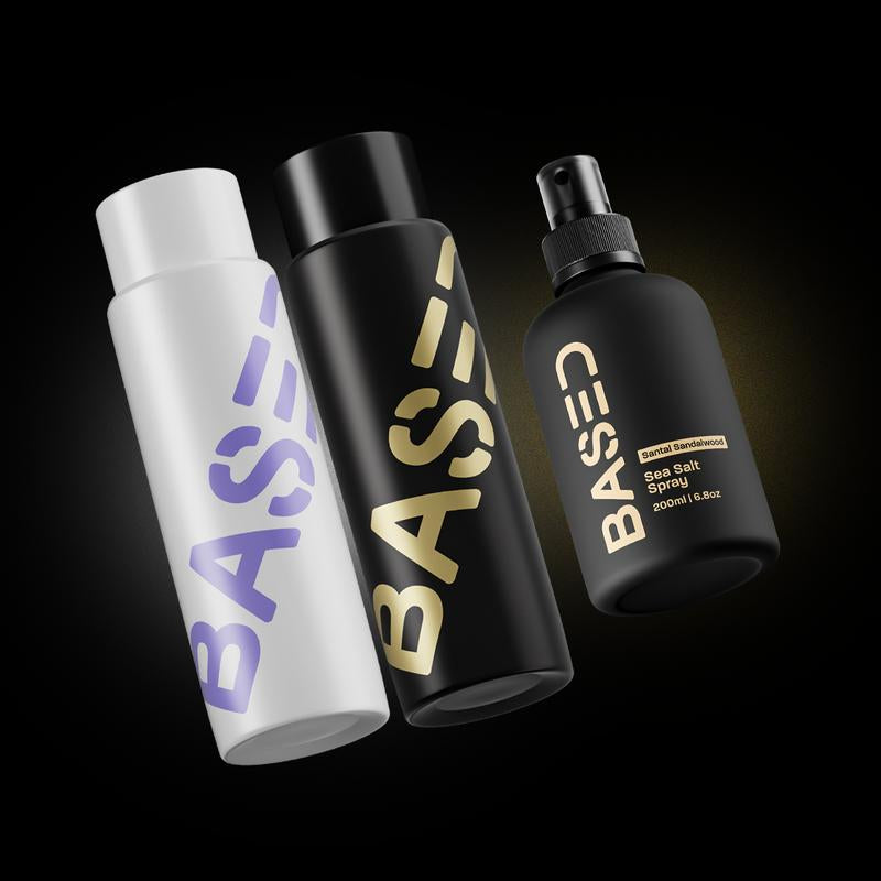 BASED Sea Salt Spray | Instant Volume & Texture | Infused with Kelp Extract & Vitamin B5 | Simple, Effective, BASED.